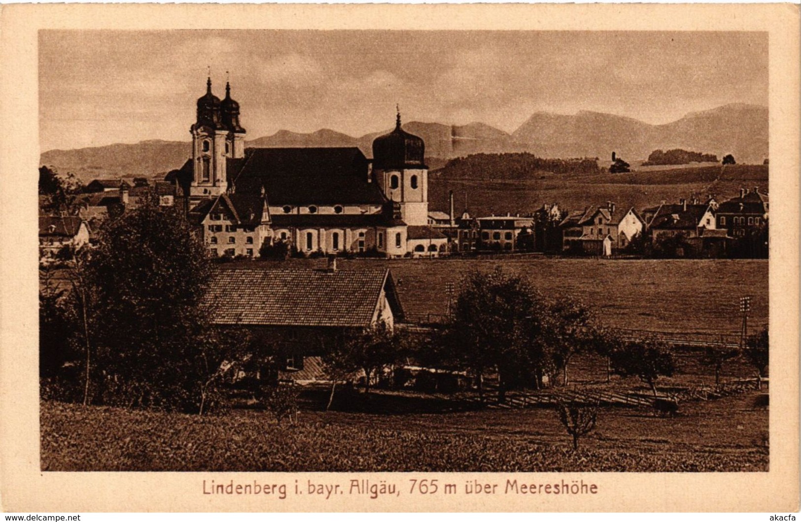 CPA AK LINDENBERG I. ALLGÄU GERMANY (865694) - Lindenberg I. Allg.