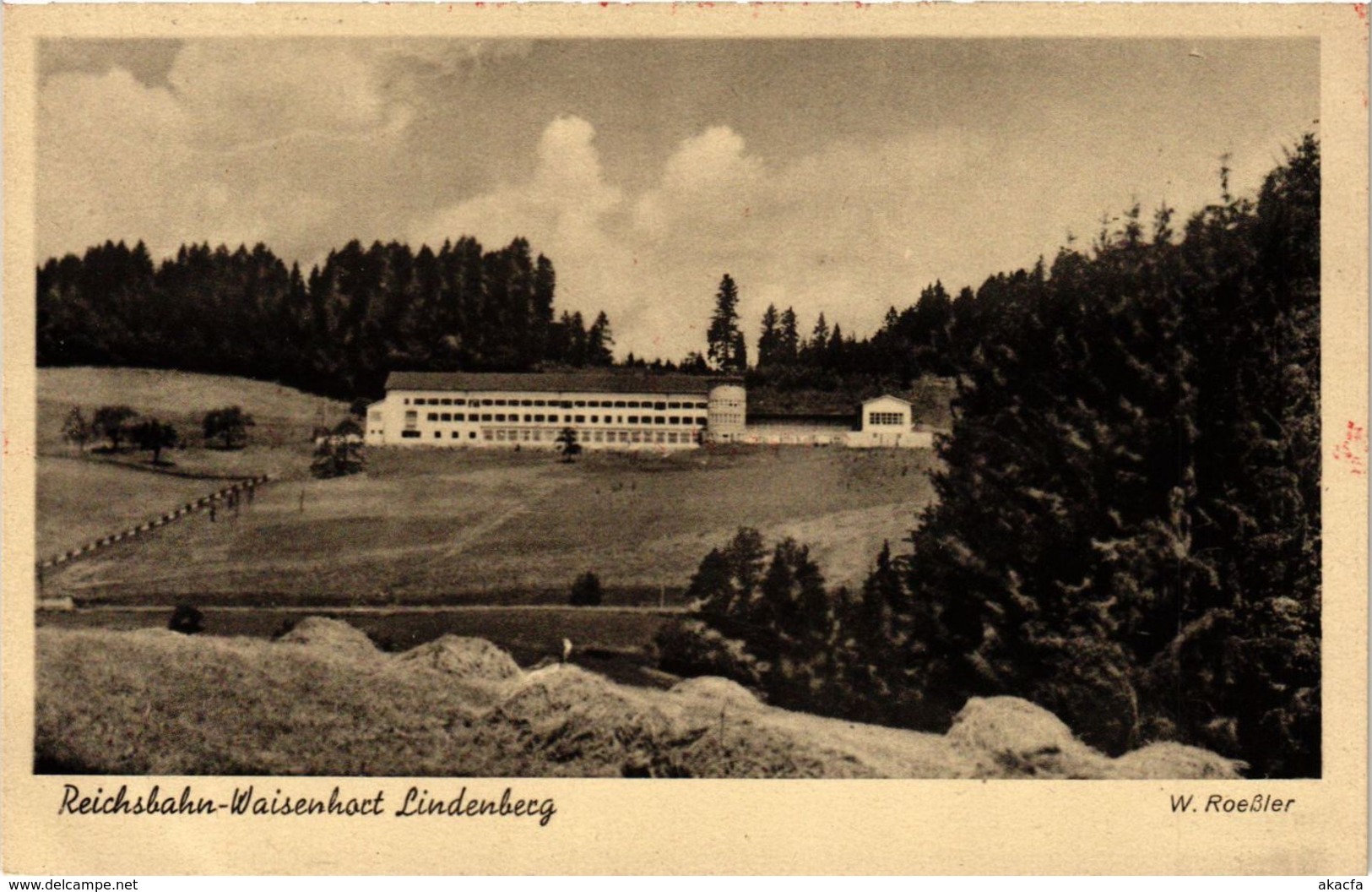 CPA AK LINDENBERG I. ALLGÄU Reichsbahn-Waisenhart GERMANY (865733) - Lindenberg I. Allg.