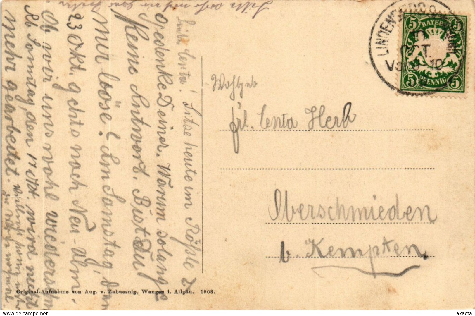 CPA AK LINDENBERG I. ALLGÄU V. Nord GERMANY (865738) - Lindenberg I. Allg.