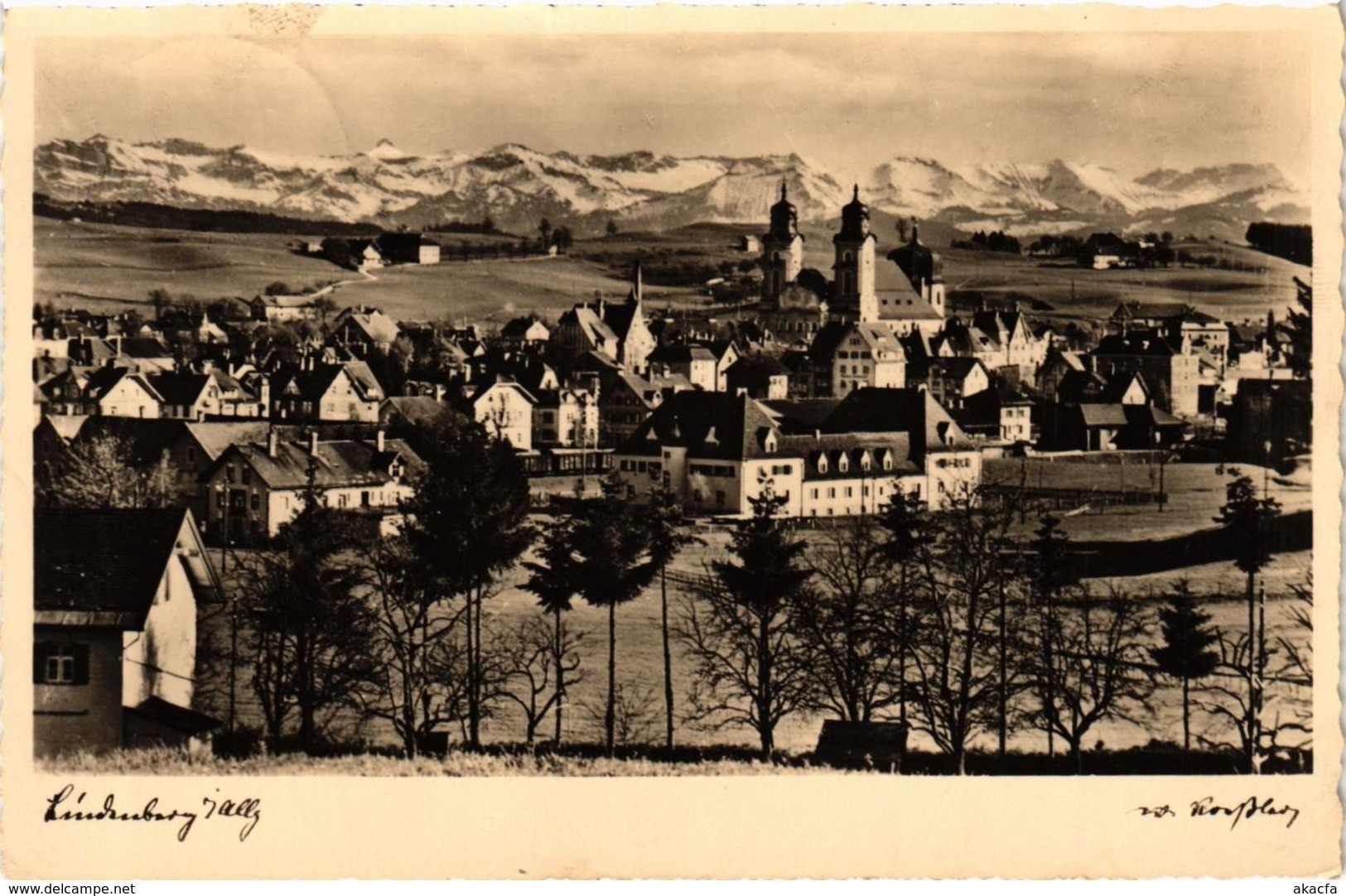 CPA AK LINDENBERG I. ALLGÄU GERMANY (865768) - Lindenberg I. Allg.