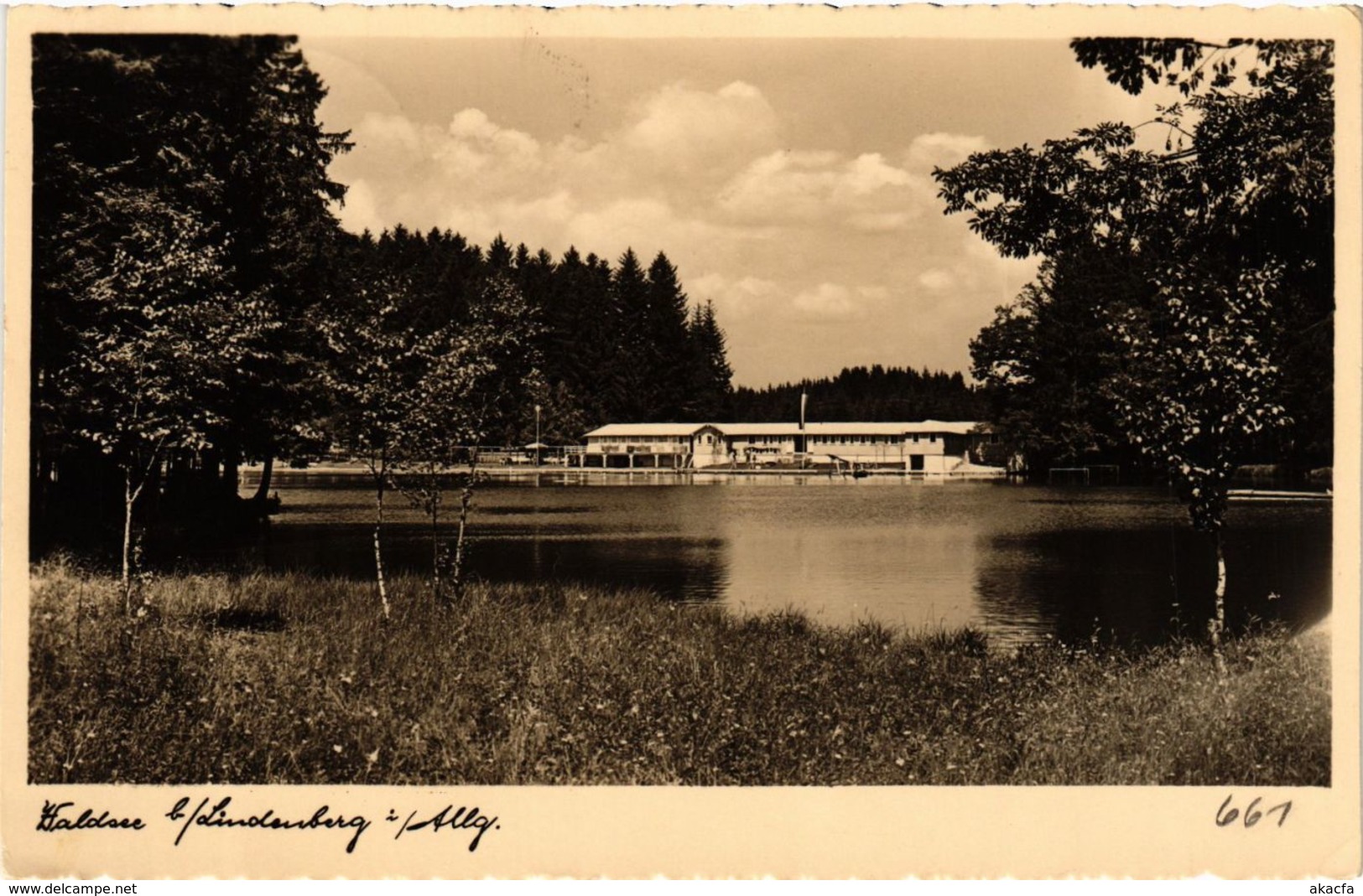 CPA AK Bei LINDENBERG I. ALLGÄU Waldsee GERMANY (865809) - Lindenberg I. Allg.