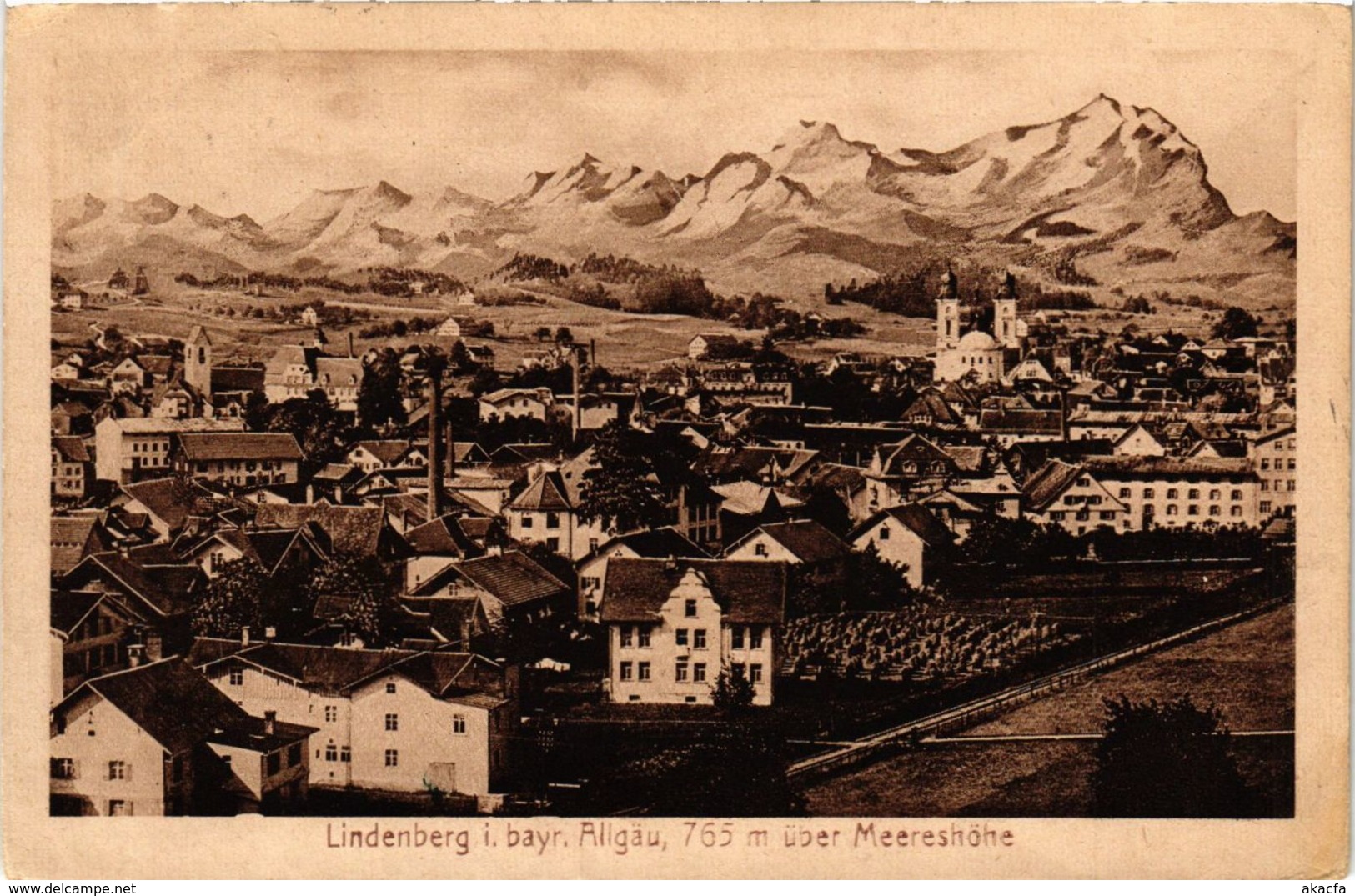 CPA AK LINDENBERG I. ALLGÄU GERMANY (865835) - Lindenberg I. Allg.