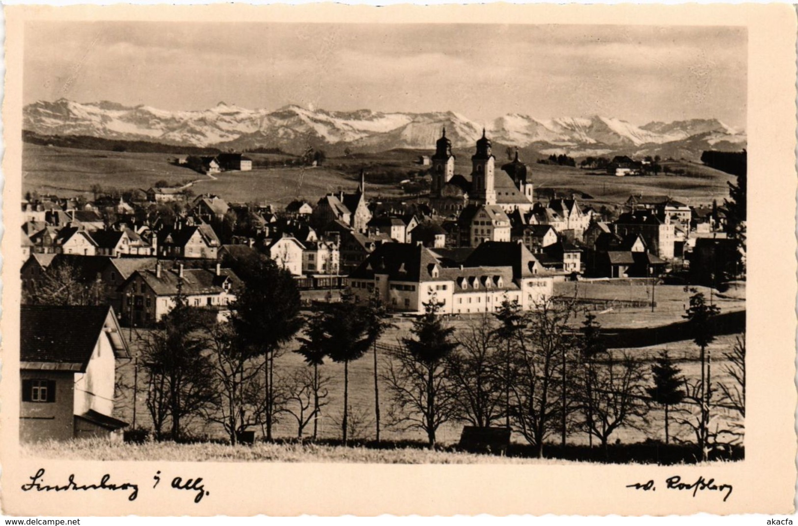 CPA AK LINDENBERG I. ALLGÄU GERMANY (865929) - Lindenberg I. Allg.