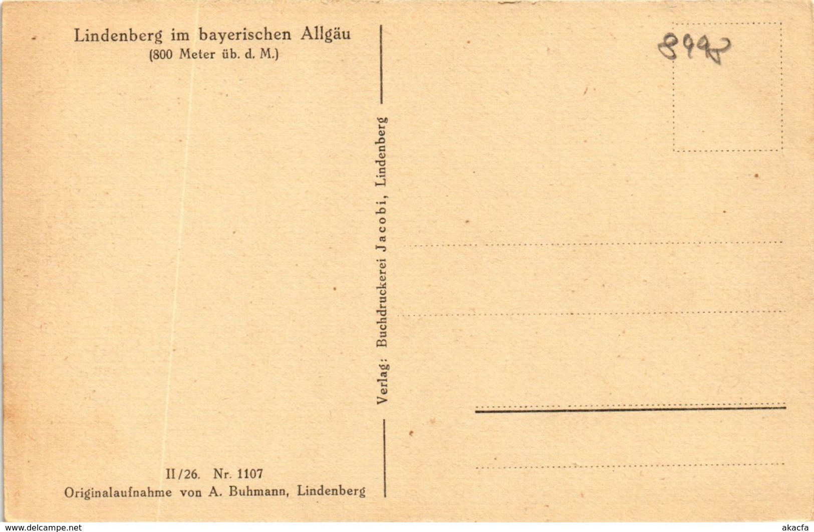 CPA AK LINDENBERG I. ALLGÄU GERMANY (865961) - Lindenberg I. Allg.
