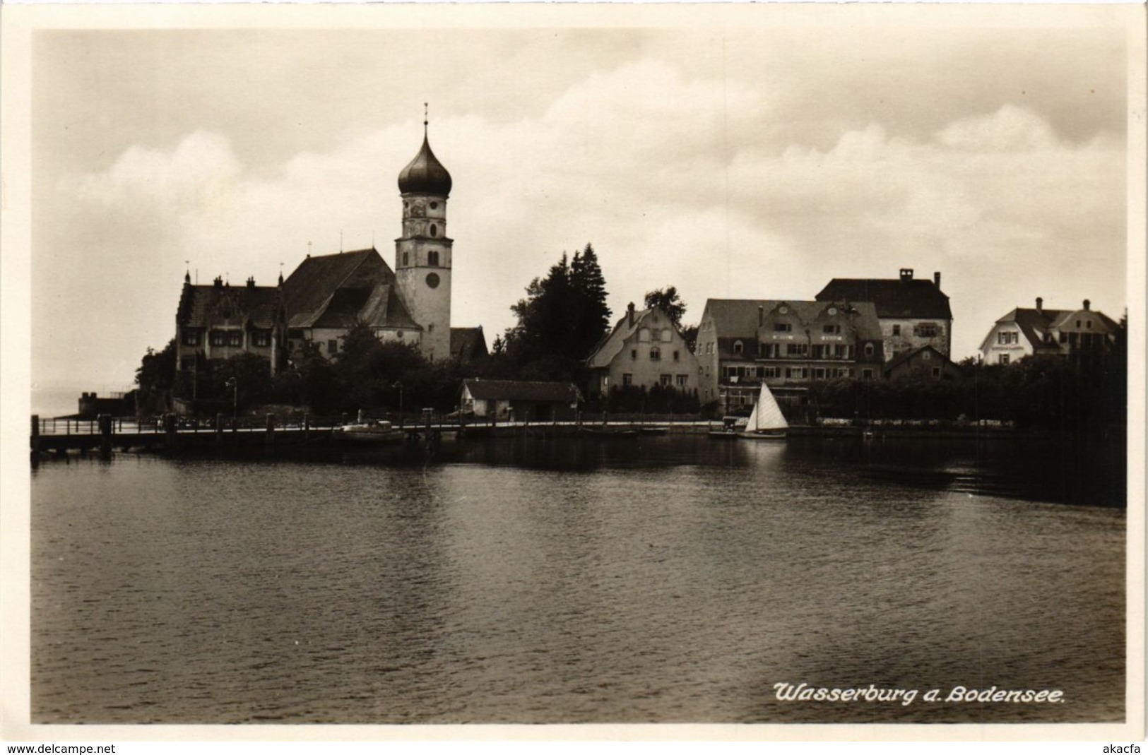 CPA AK WASSERBURG A. BODENSEE GERMANY (866044) - Wasserburg A. Bodensee