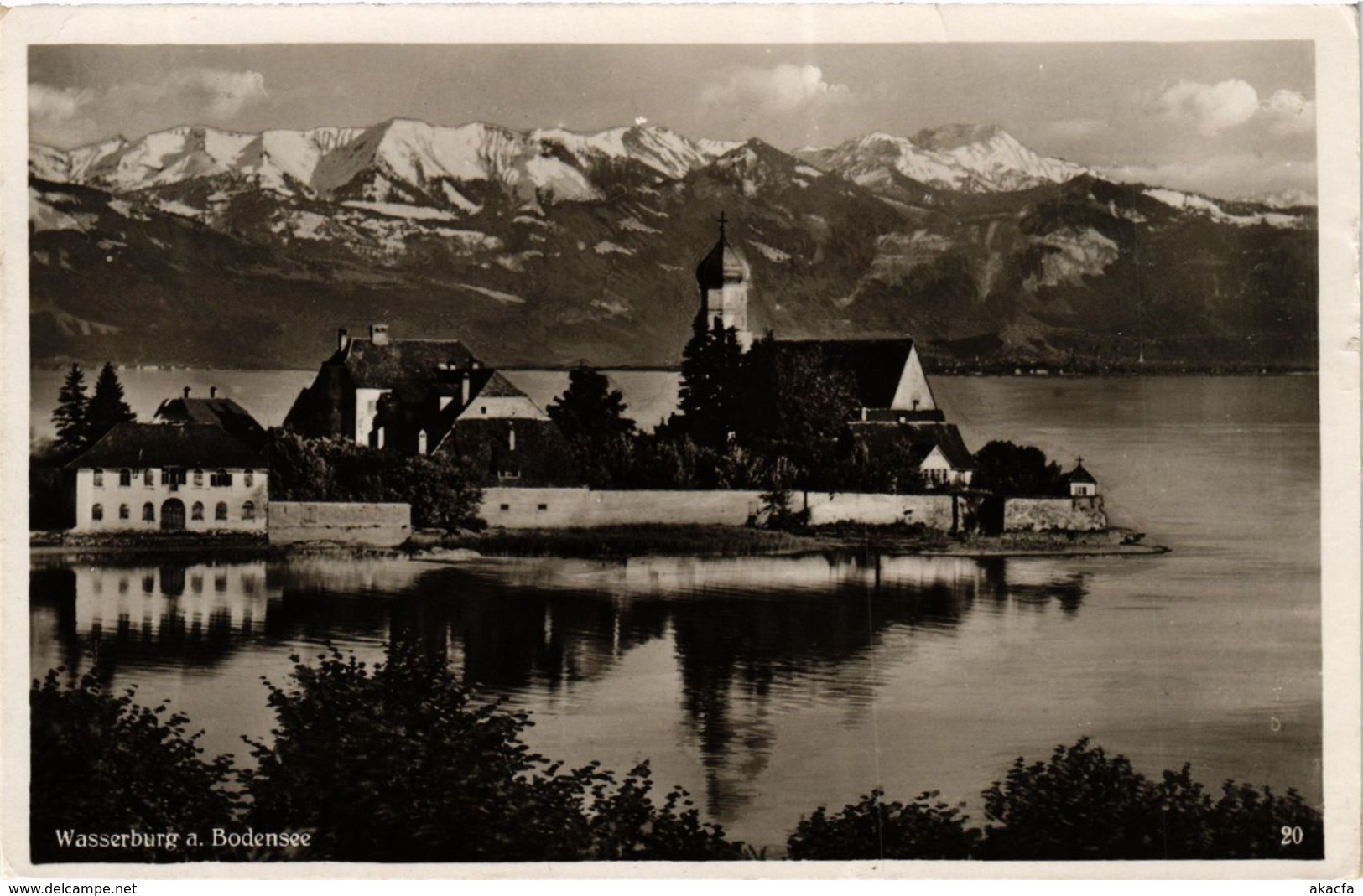 CPA AK WASSERBURG A. BODENSEE GERMANY (866050) - Wasserburg (Bodensee)