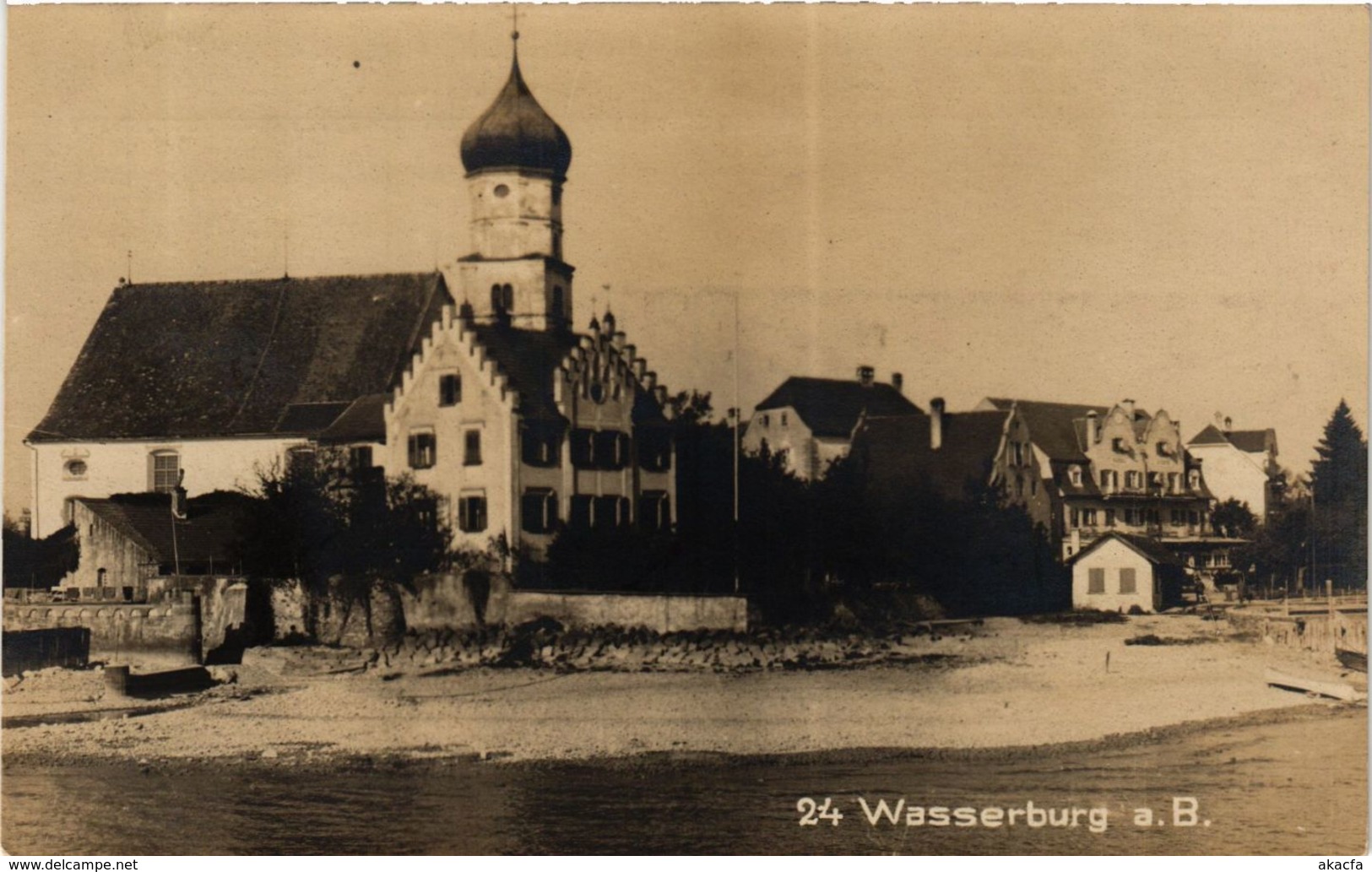 CPA AK WASSERBURG A. BODENSEE GERMANY (866057) - Wasserburg (Bodensee)