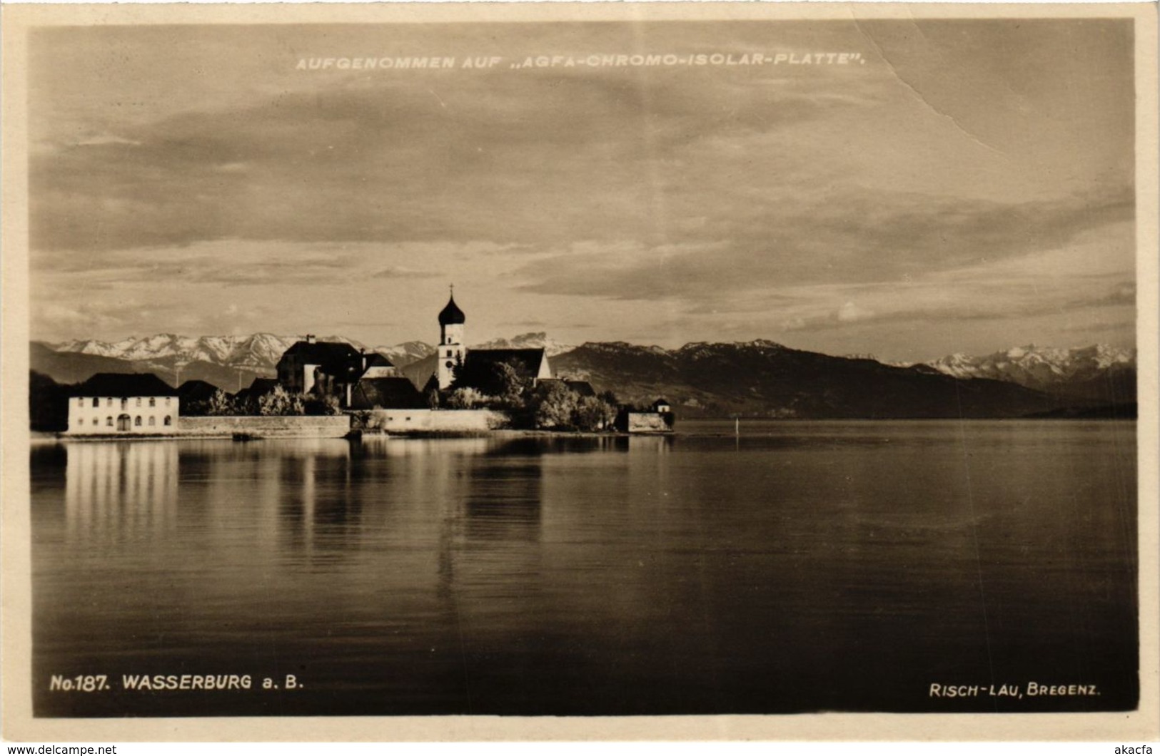 CPA AK WASSERBURG A. BODENSEE GERMANY (866061) - Wasserburg (Bodensee)