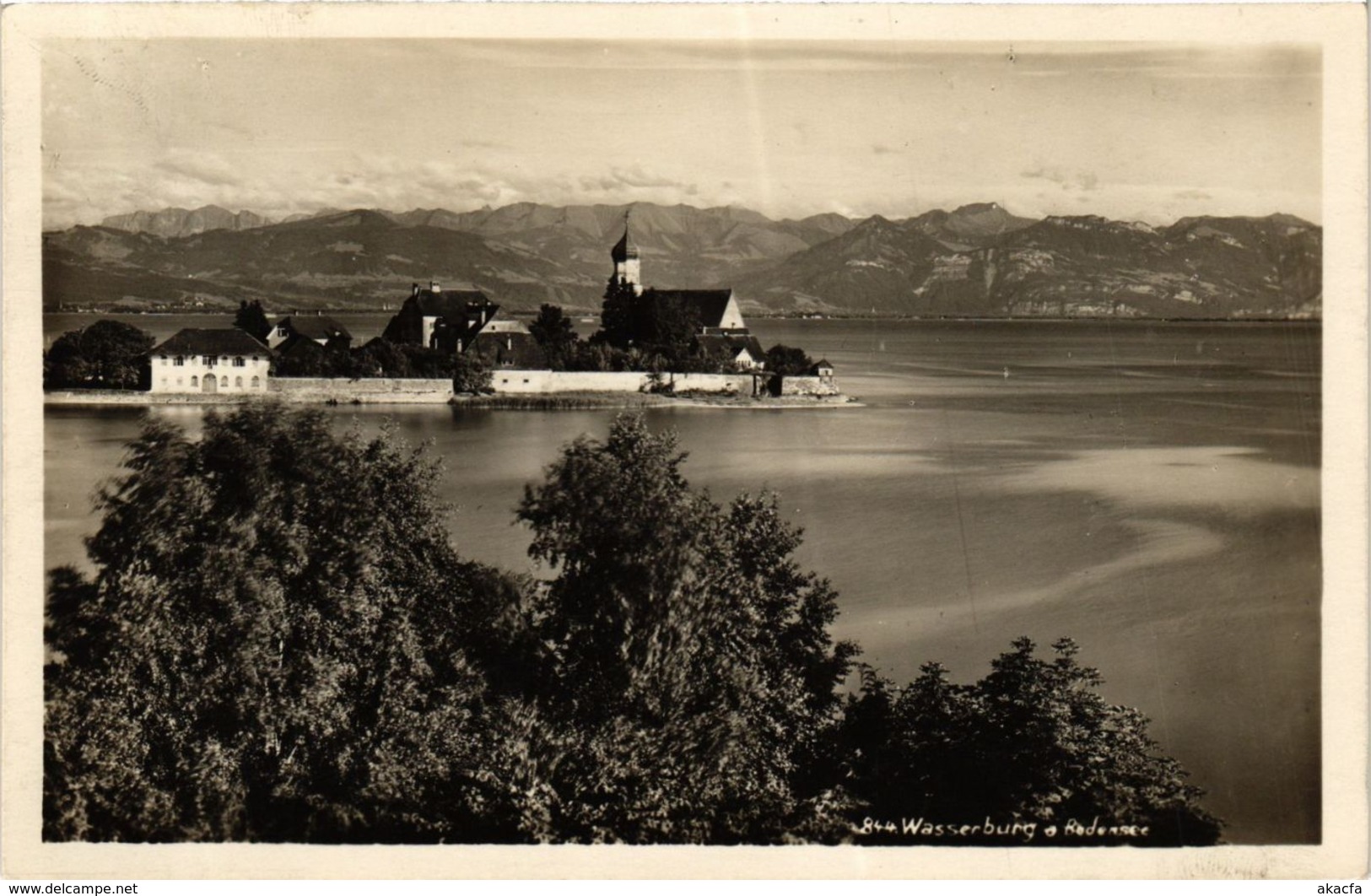 CPA AK WASSERBURG A. BODENSEE GERMANY (866062) - Wasserburg (Bodensee)