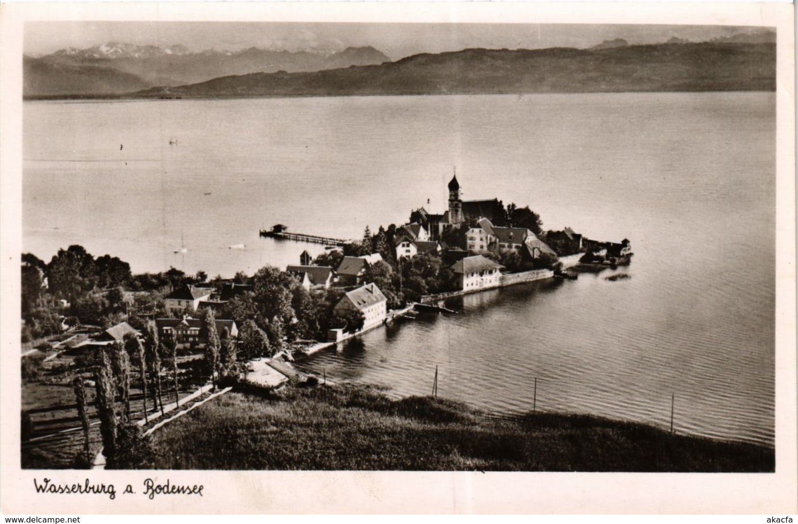 CPA AK WASSERBURG A. BODENSEE GERMANY (866078) - Wasserburg (Bodensee)