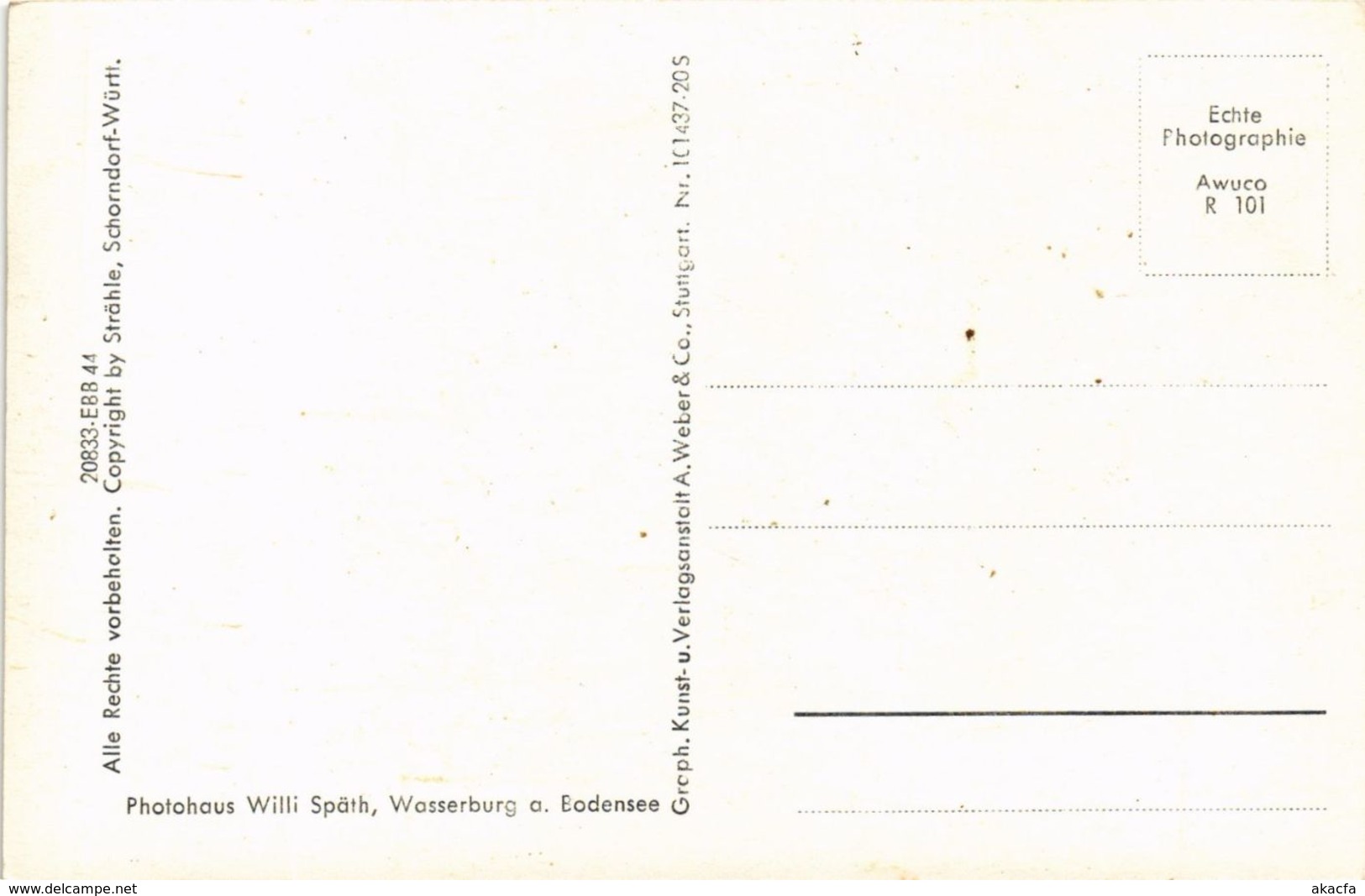 CPA AK WASSERBURG A. BODENSEE GERMANY (866078) - Wasserburg (Bodensee)