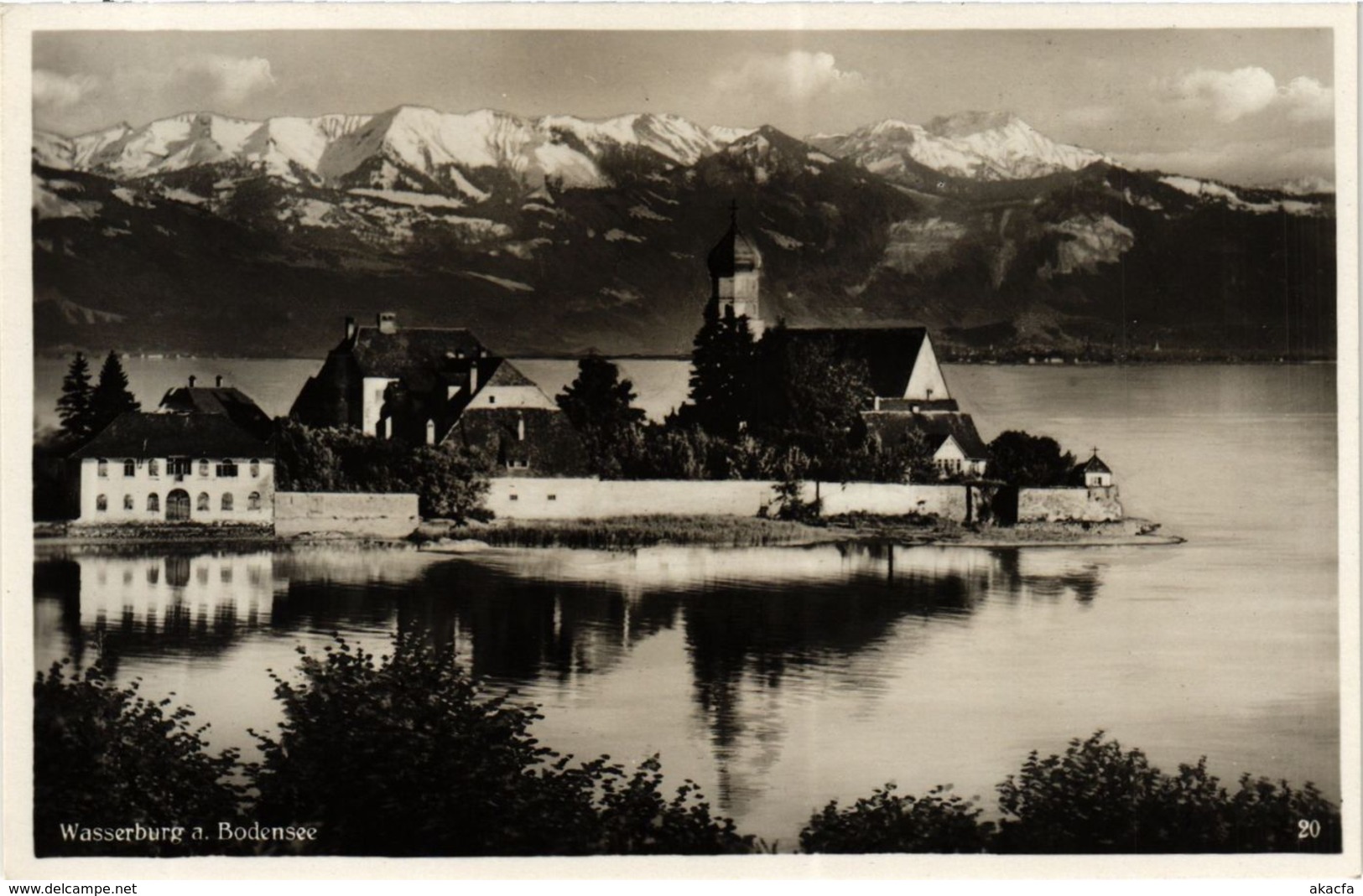 CPA AK WASSERBURG A. BODENSEE GERMANY (866093) - Wasserburg (Bodensee)