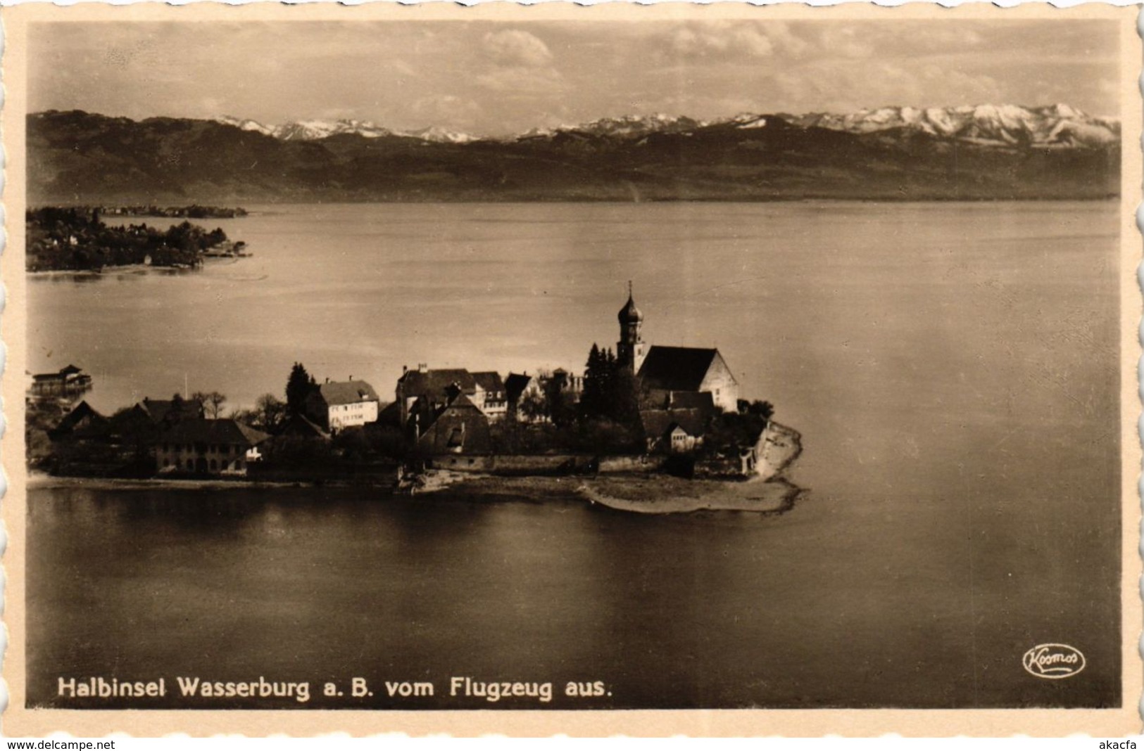 CPA AK WASSERBURG A. BODENSEE GERMANY (866095) - Wasserburg (Bodensee)