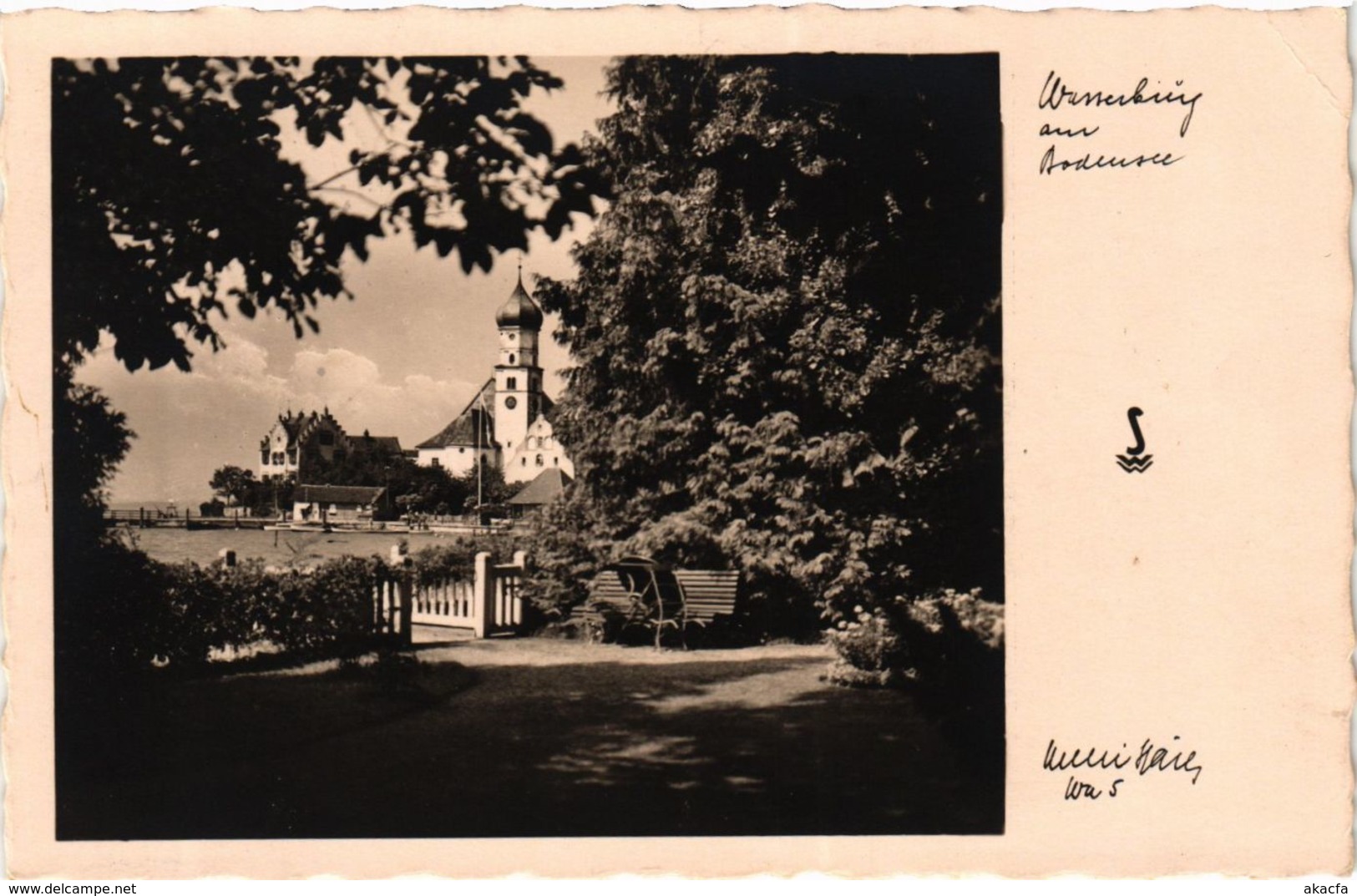 CPA AK WASSERBURG A. BODENSEE GERMANY (866099) - Wasserburg (Bodensee)