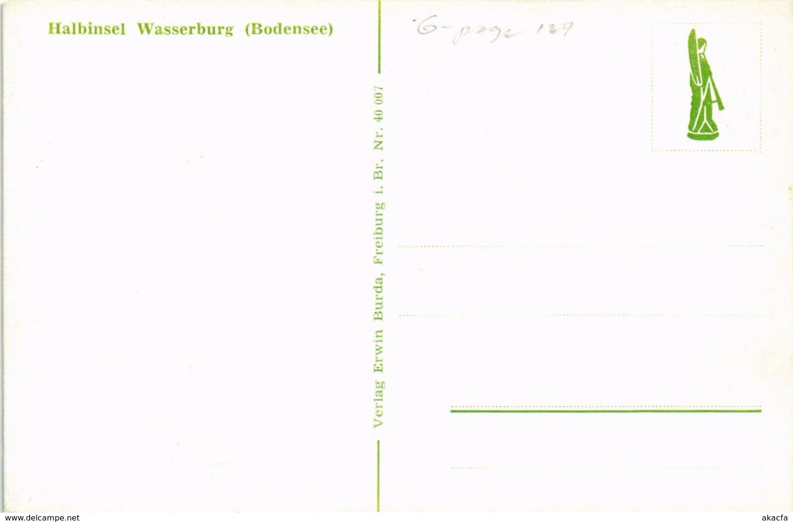 CPA AK WASSERBURG A. BODENSEE GERMANY (866109) - Wasserburg (Bodensee)