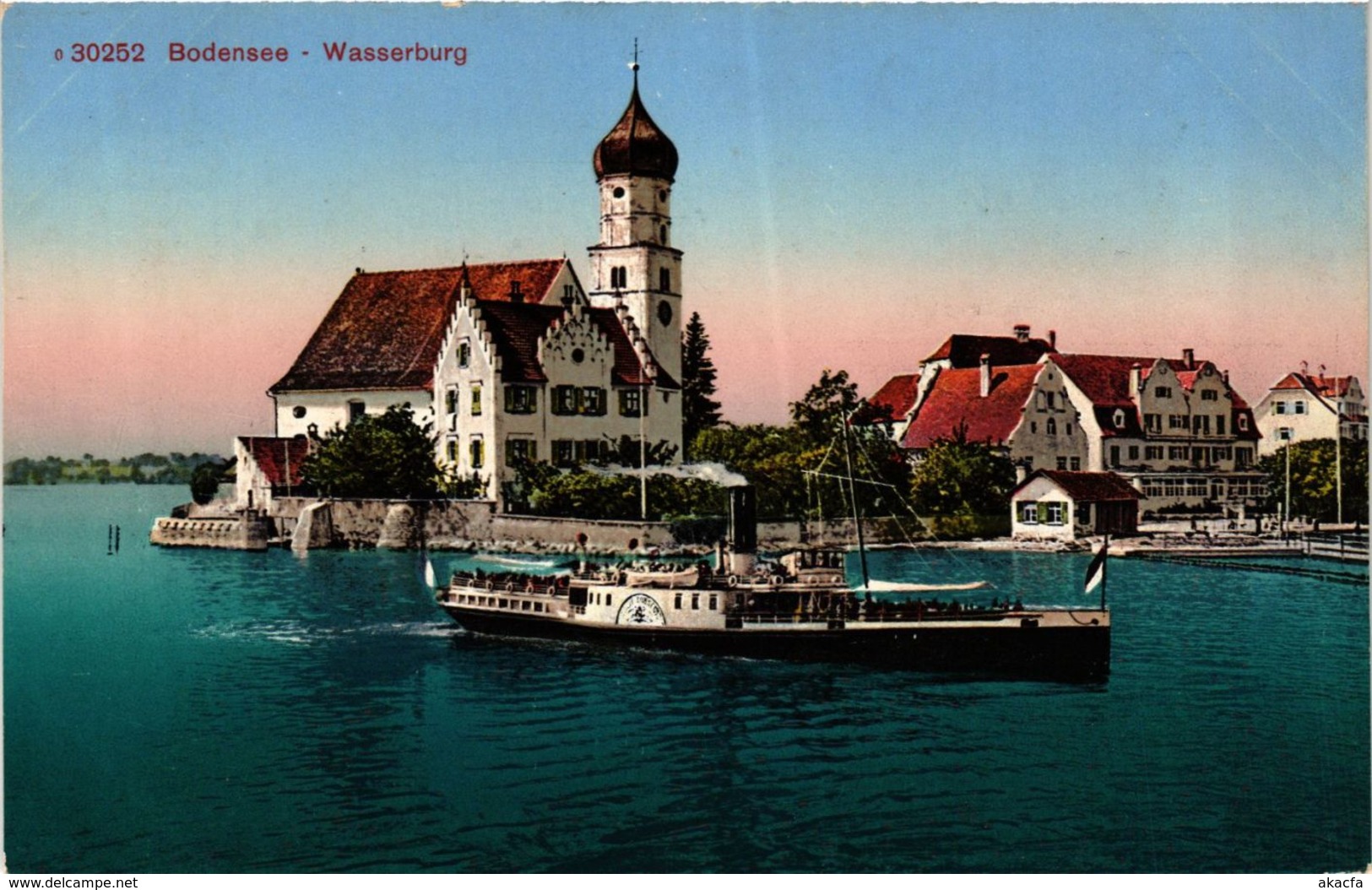 CPA AK WASSERBURG A. BODENSEE GERMANY (866112) - Wasserburg (Bodensee)