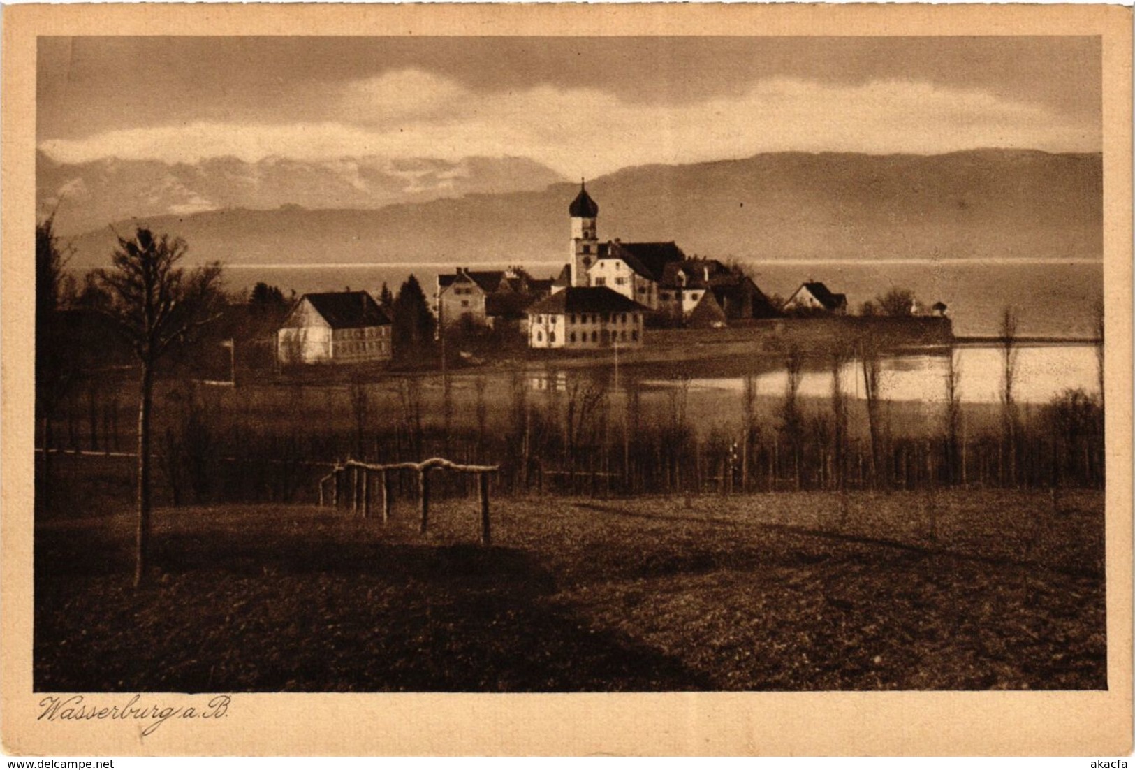 CPA AK WASSERBURG A. BODENSEE GERMANY (866123) - Wasserburg (Bodensee)