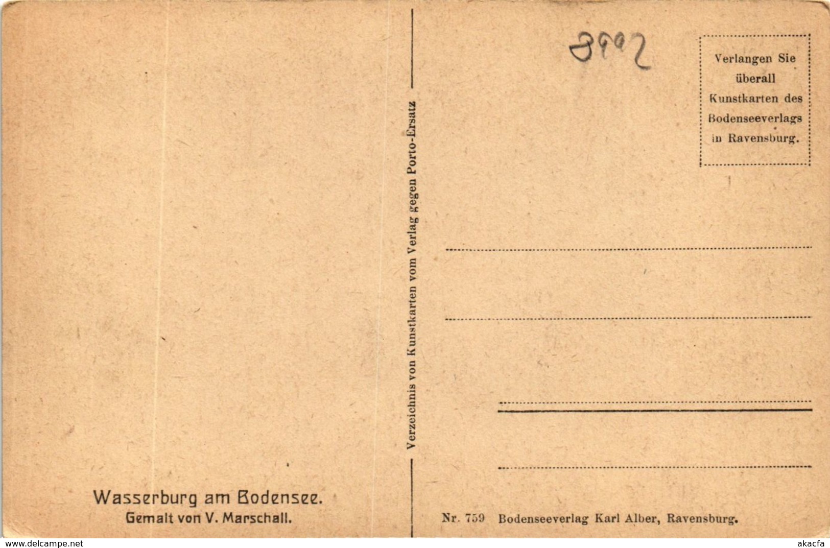 CPA AK WASSERBURG A. BODENSEE GERMANY (866134) - Wasserburg (Bodensee)