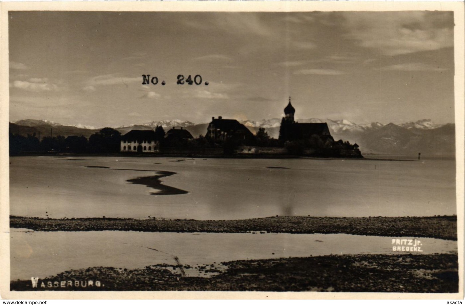 CPA AK WASSERBURG A. BODENSEE GERMANY (866135) - Wasserburg (Bodensee)