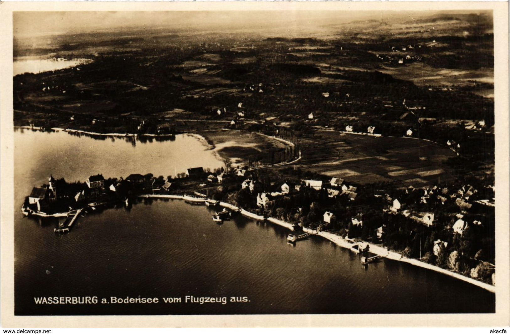 CPA AK WASSERBURG A. BODENSEE GERMANY (866140) - Wasserburg (Bodensee)