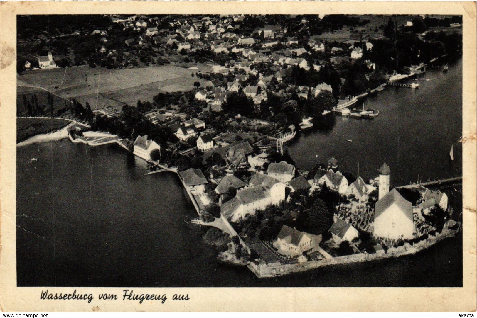 CPA AK WASSERBURG A. BODENSEE GERMANY (866150) - Wasserburg (Bodensee)