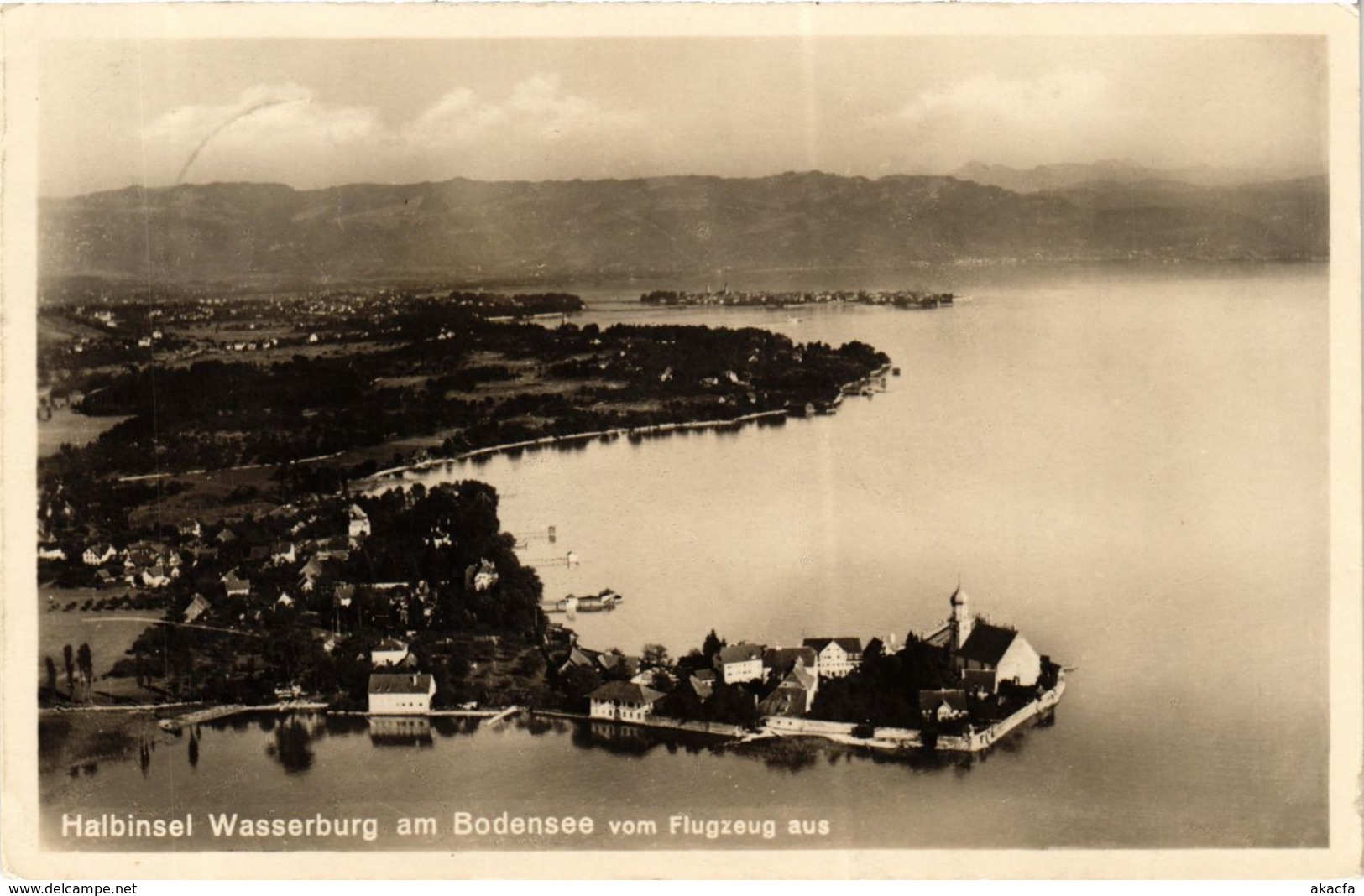 CPA AK WASSERBURG A. BODENSEE GERMANY (866151) - Wasserburg (Bodensee)