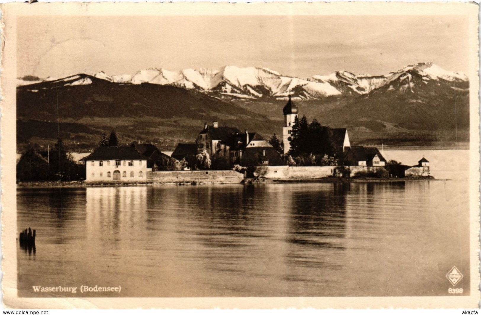 CPA AK WASSERBURG A. BODENSEE GERMANY (866152) - Wasserburg (Bodensee)