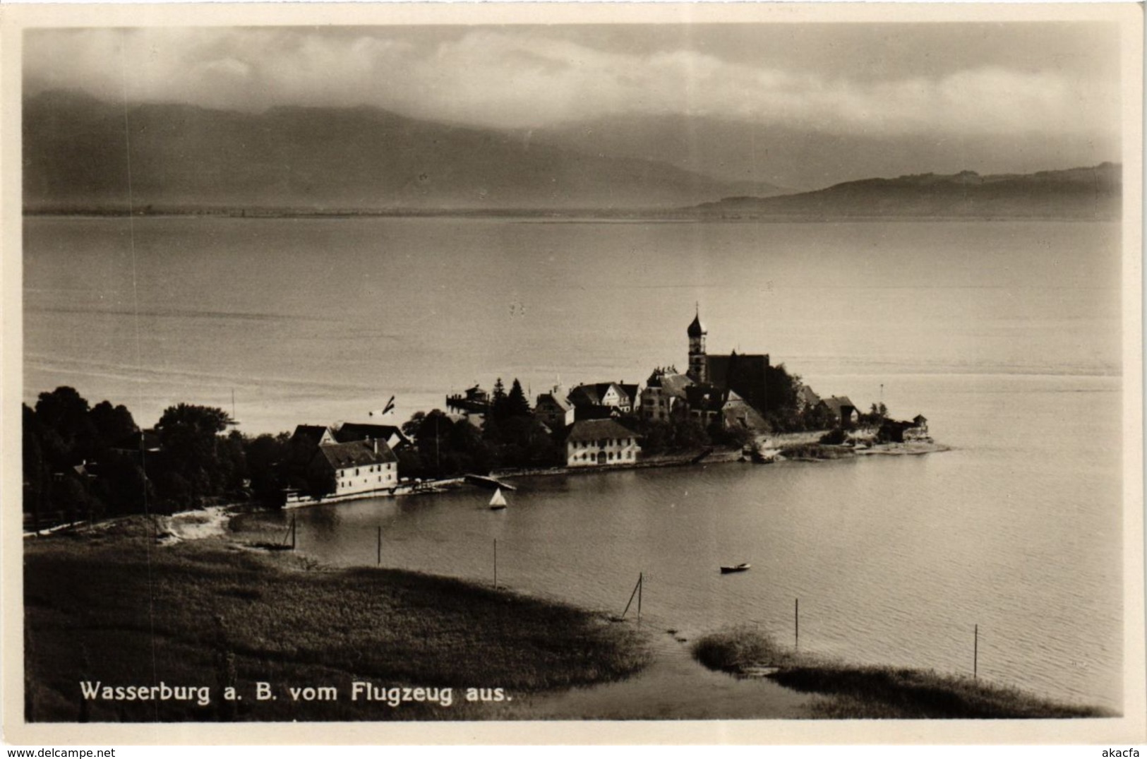 CPA AK WASSERBURG A. BODENSEE GERMANY (866157) - Wasserburg (Bodensee)