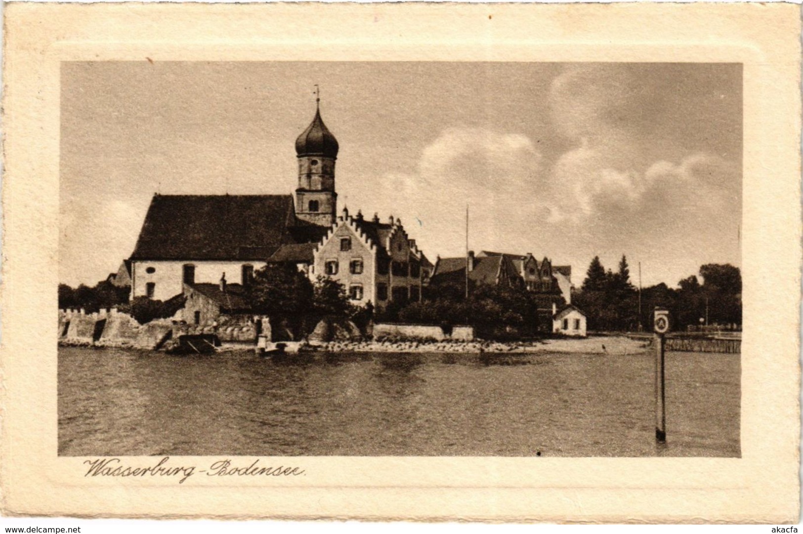 CPA AK WASSERBURG A. BODENSEE GERMANY (866162) - Wasserburg A. Bodensee