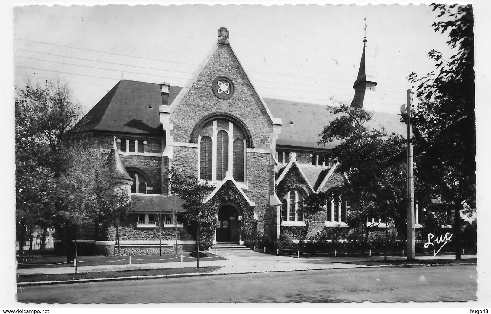 LE TOUQUET PARIS PLAGE - N° 179 - L' EGLISE - FORMAT CPA NON VOYAGEE - Le Touquet