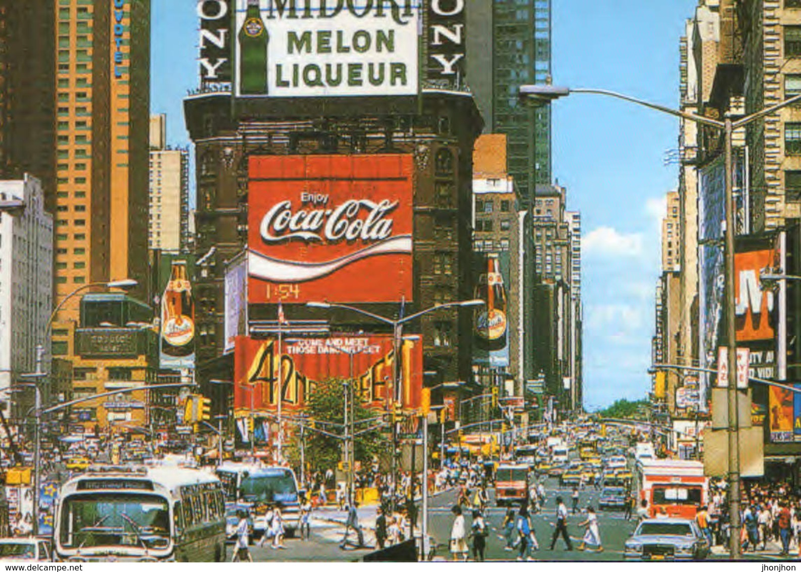 United States - Postcard Unused  - New York City - Times Square In The Heart Of The Theater District - Places & Squares