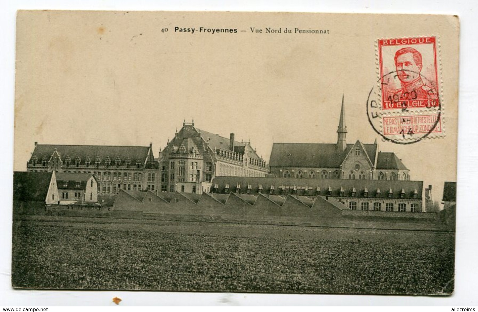 CPA  Belgique : Passy Froyennes   Le Pensionnat  A  VOIR  !!!!!!! - Tournai