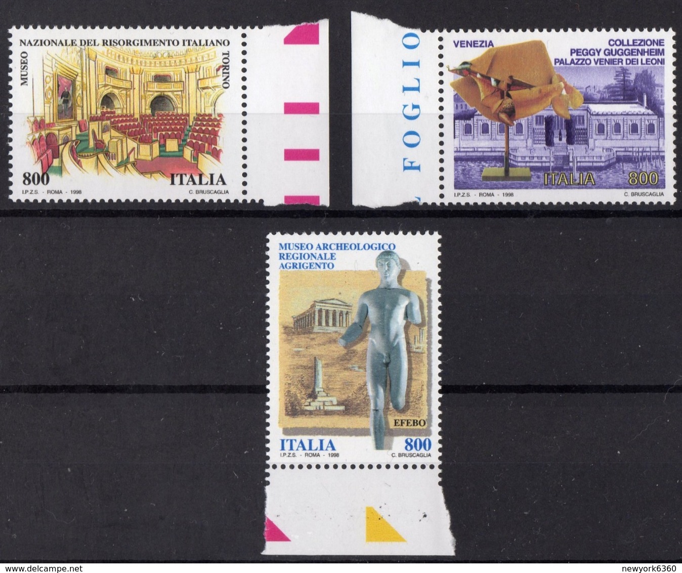 1998 ITALIE  N** 2307 A 2309  MNH - 1991-00: Neufs