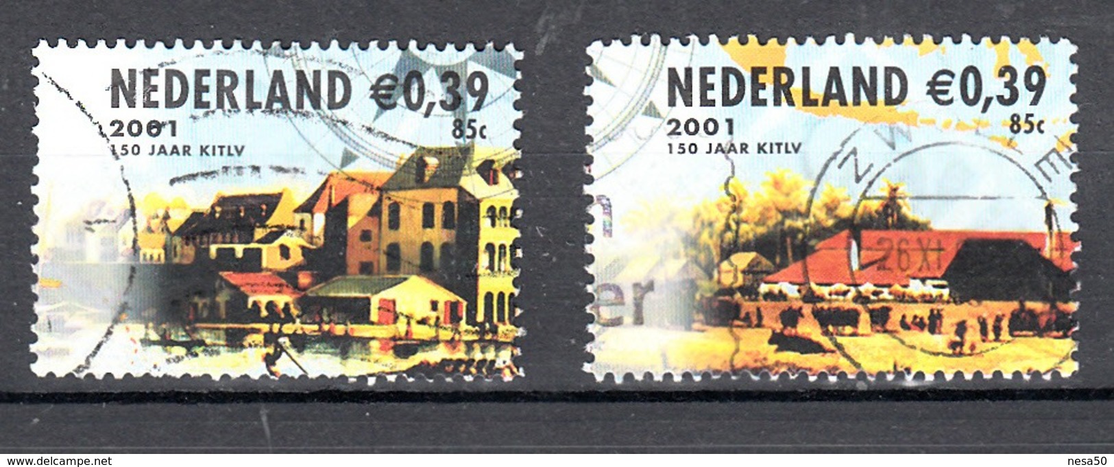 Nederland 2002 Nvph Nr 2010 A + B, Mi Nr 1929 + 1930 ; 150 Jaar Postzegels - Usati