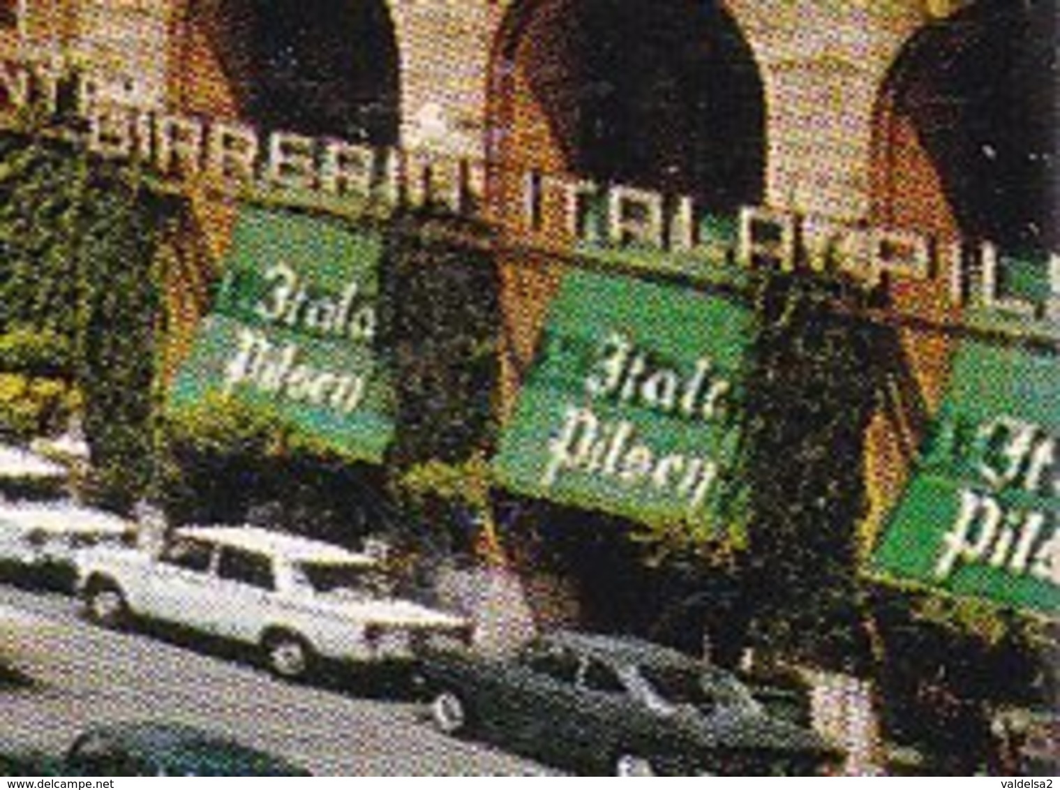 PADOVA - PIAZZA INSURREZIONE - BIRRERIA ITALA PILSEN - BIRRA - AUTO - INSEGNA PUBBLICITARIA GELOSO - 1975 - Padova
