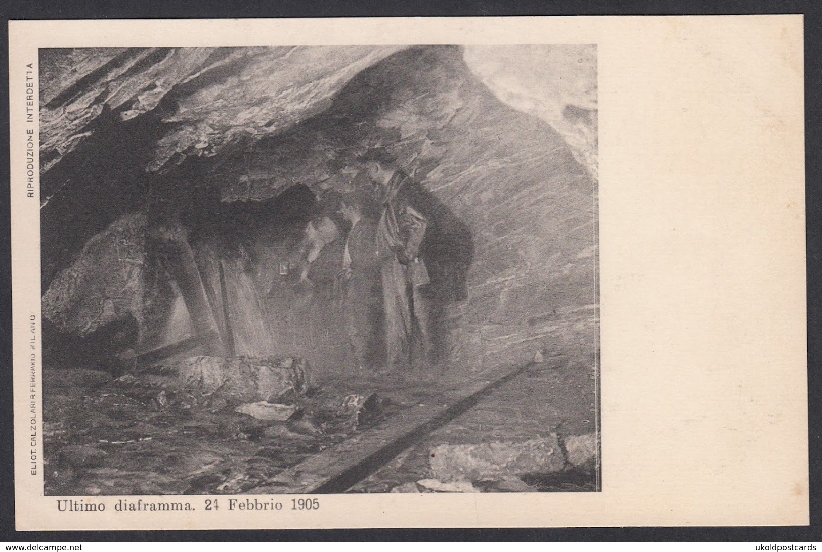 CPA  Suisse, Tunnel Du Simplon : Ouverture Officielle Brigue-Iselle, Ultimo Diaframma, 24 Febbrio 1905 - Brigue-Glis 