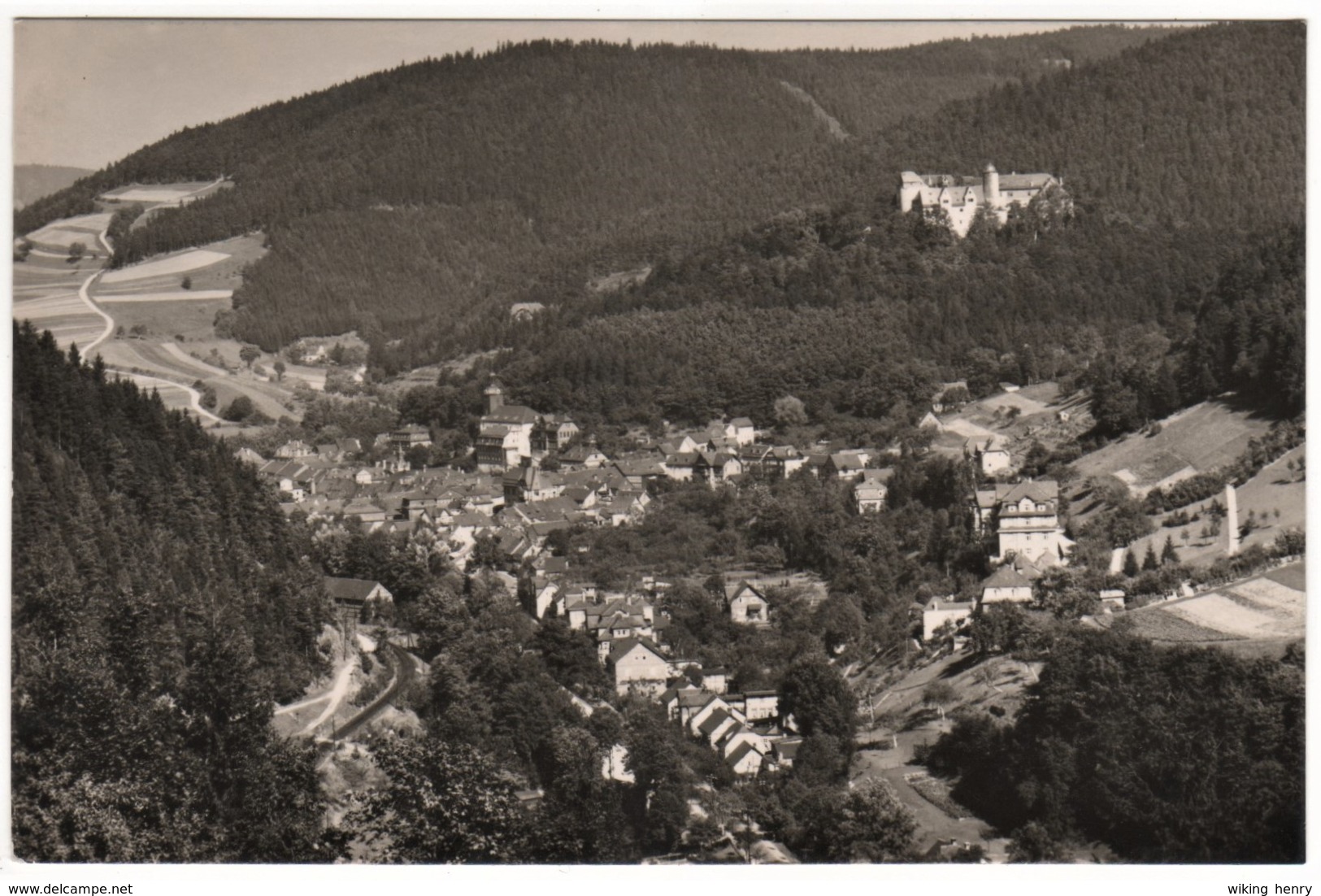 Leutenberg - S/w Blick Vom Neuen Weg - Leutenberg