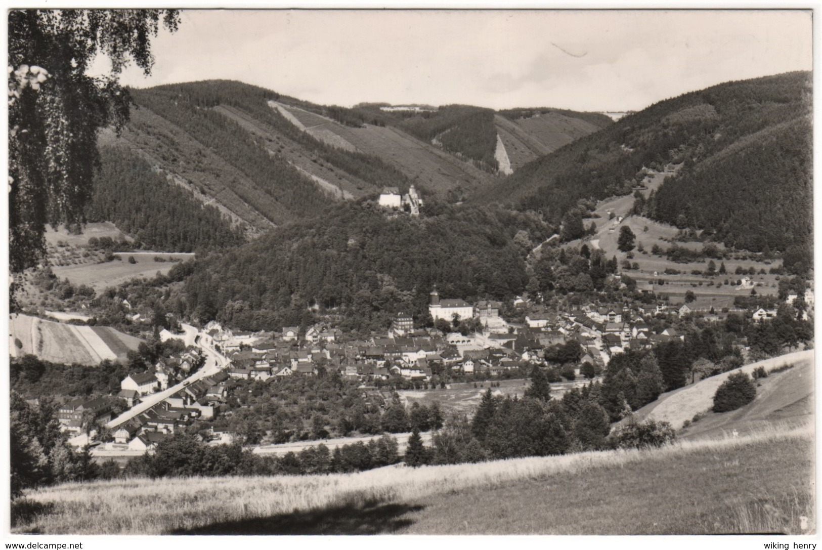 Leutenberg - S/w Ortsansicht 2 - Leutenberg