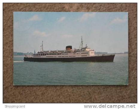 RMT KONINGIN ELISABETH - OFFICIAL CARD - Ferries