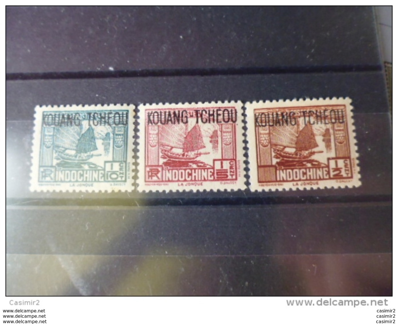 TIMBRE KOUANG TCHEOU   YVERT N° 97...100* - Unused Stamps