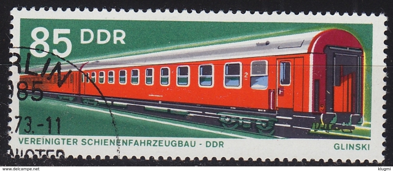 GERMANY DDR [1973] MiNr 1849 ( O/used ) Eisenbahn - Gebraucht