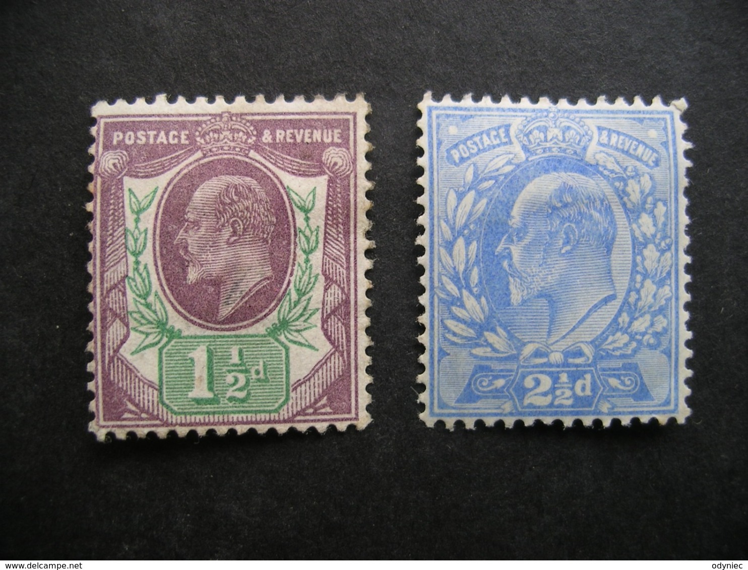 GREAT BRITAIN King Edward VII 1902 MNG,MH - Nuevos