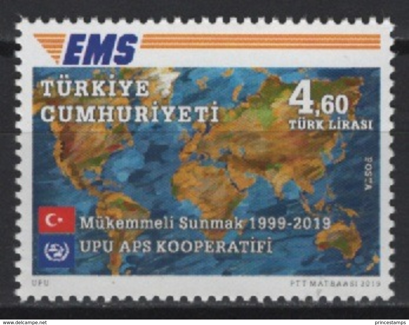 Turkey (2019) - Set -  /  EMS - Joint Issue - Poste