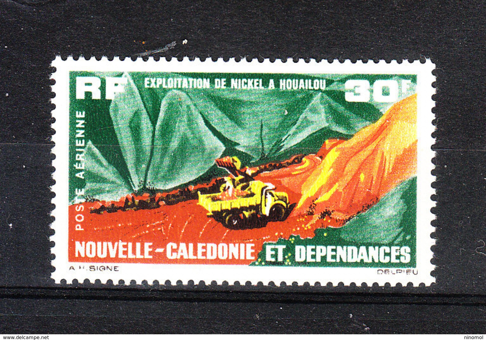 Nuova Caledonia  - 1964.  Estrazione Del Nichel. Nickel Extraction. MNH - Minerali