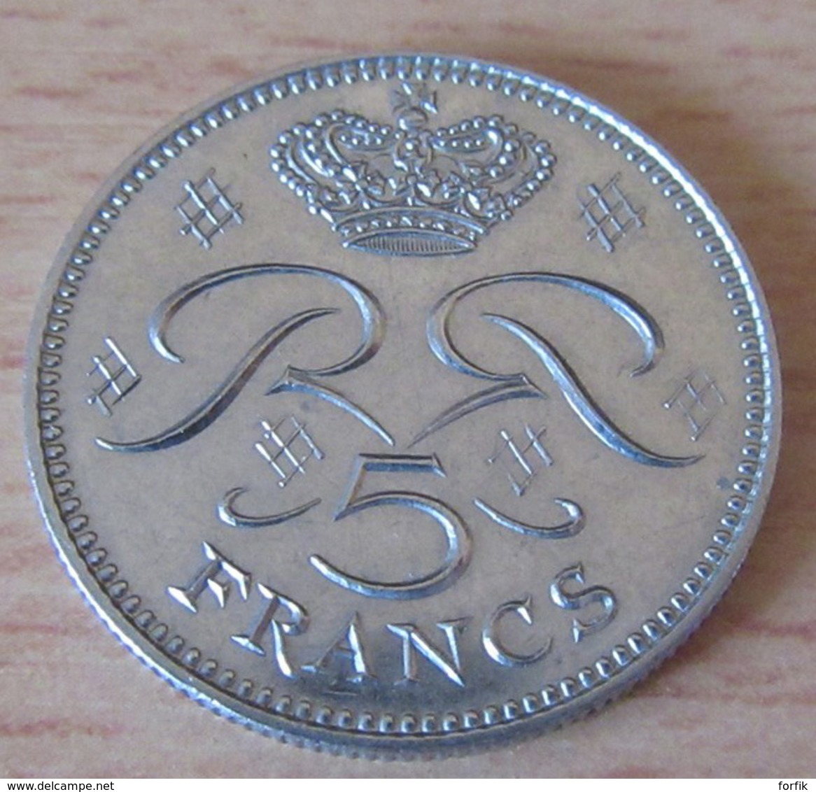 Monaco - Monnaie 5 Francs 1971 - SUP - 1960-2001 Franchi Nuovi