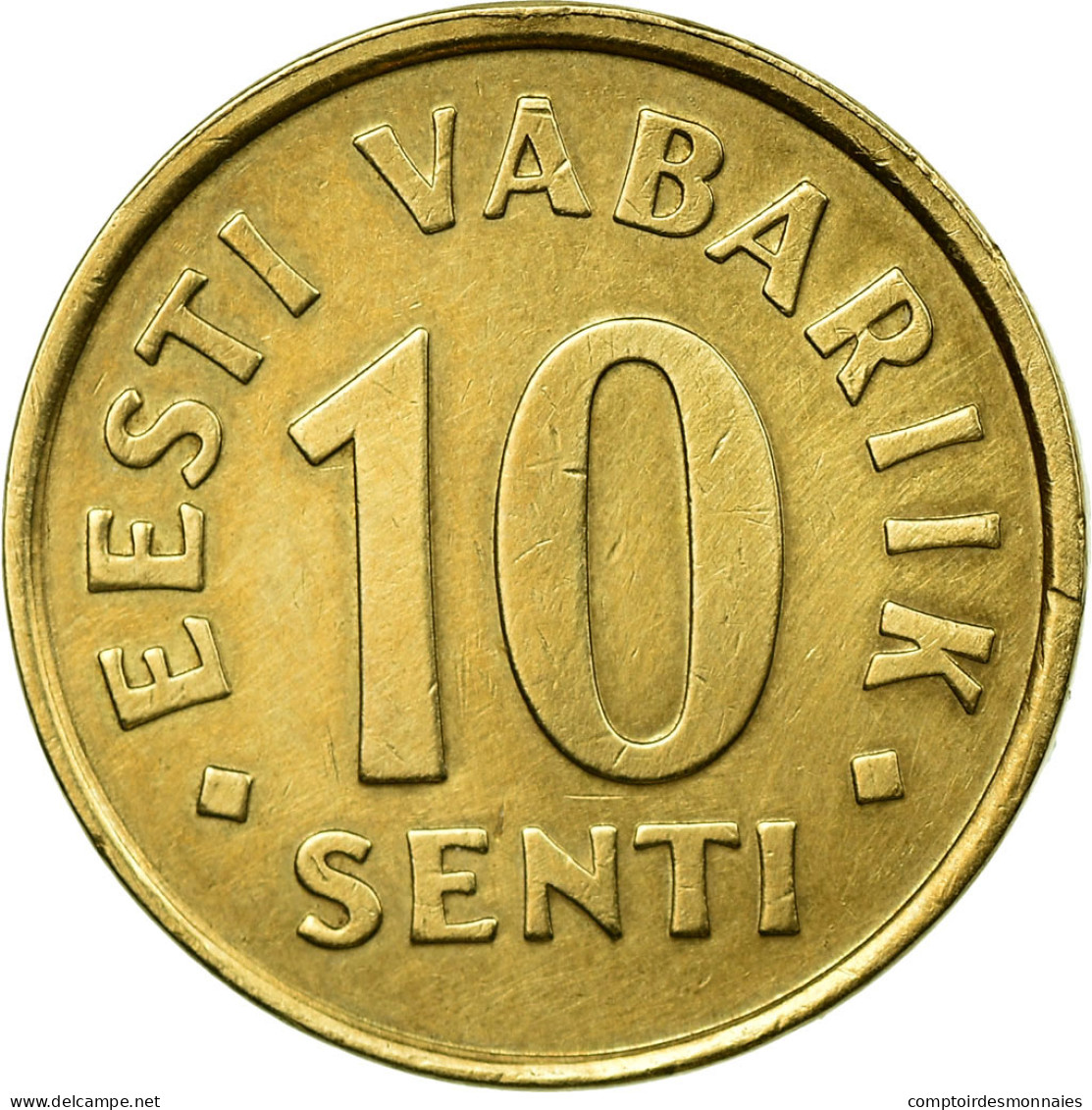 Monnaie, Estonia, 10 Senti, 1998, No Mint, TTB, Aluminum-Bronze, KM:22 - Estonie