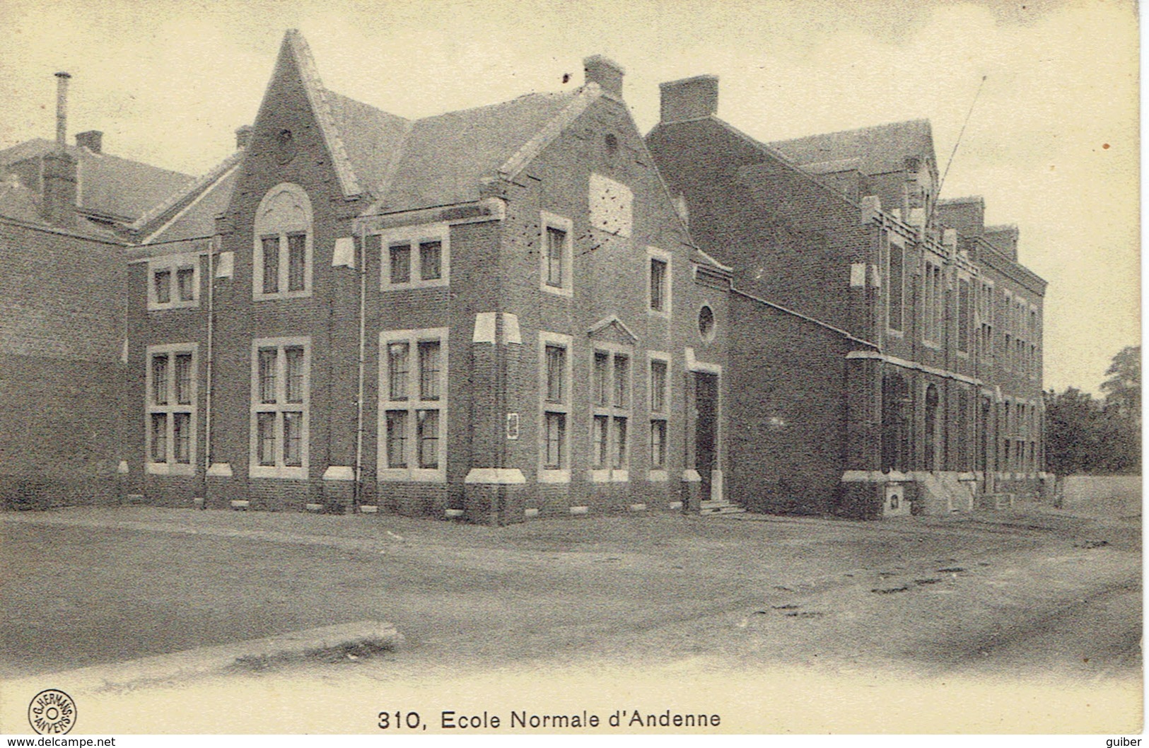 Ecole Normale D'andenne N° 310   Hermans Anvers 1918 - Andenne