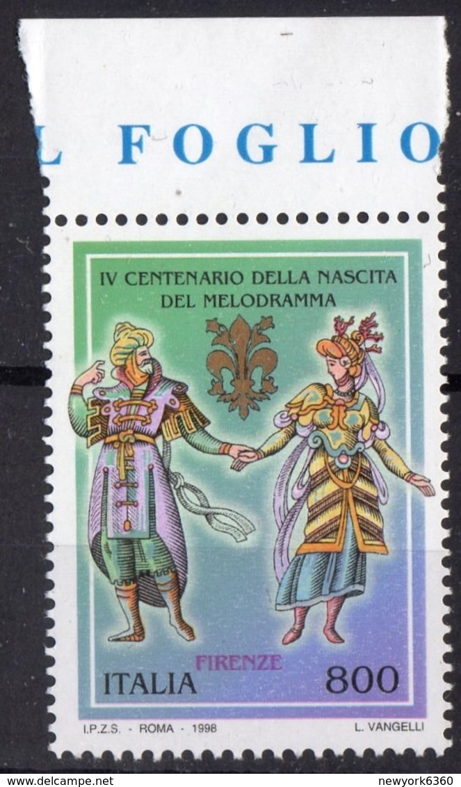 1998 ITALIE  N** 2288  MNH - 1991-00:  Nuevos