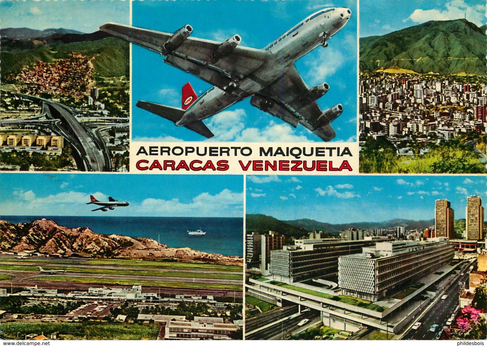 AVIATION AEROPORT  CARACAS  VENEZUELA - Aeródromos