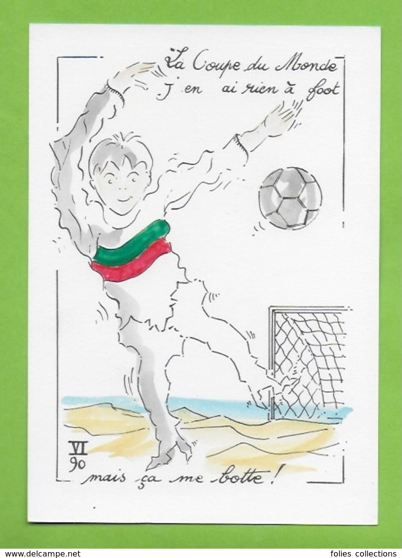 CPM Illustrateur Jean Luc Perrigault.La Coupe Du Monde.  Sport. Italie. - Autres & Non Classés